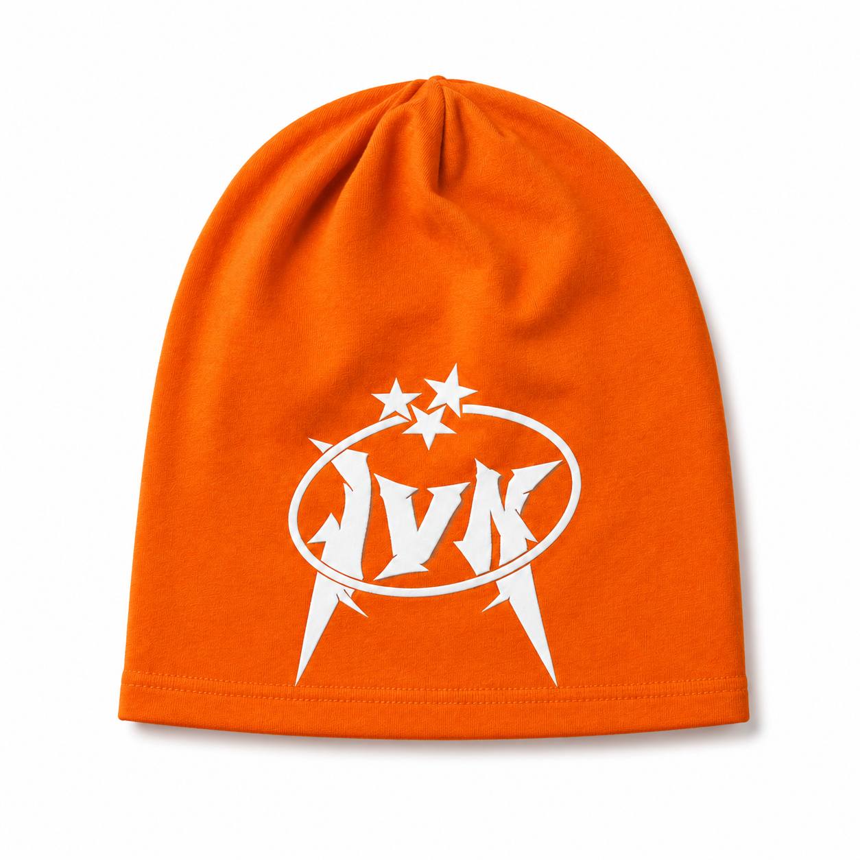 Orange & Black IVK Logo Beanie